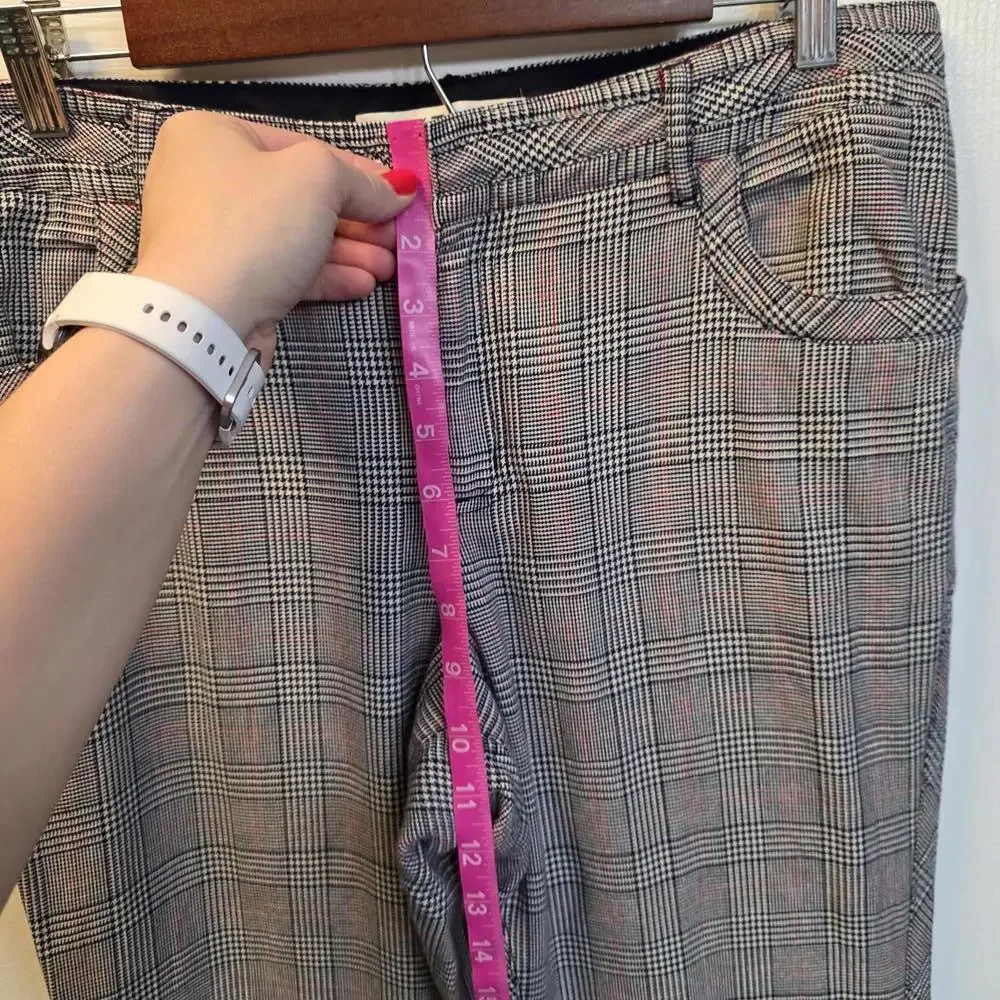 Tommy Hilfiger Women's Plaid Patterned Dress Pants size 12 - Picture 7 of 9